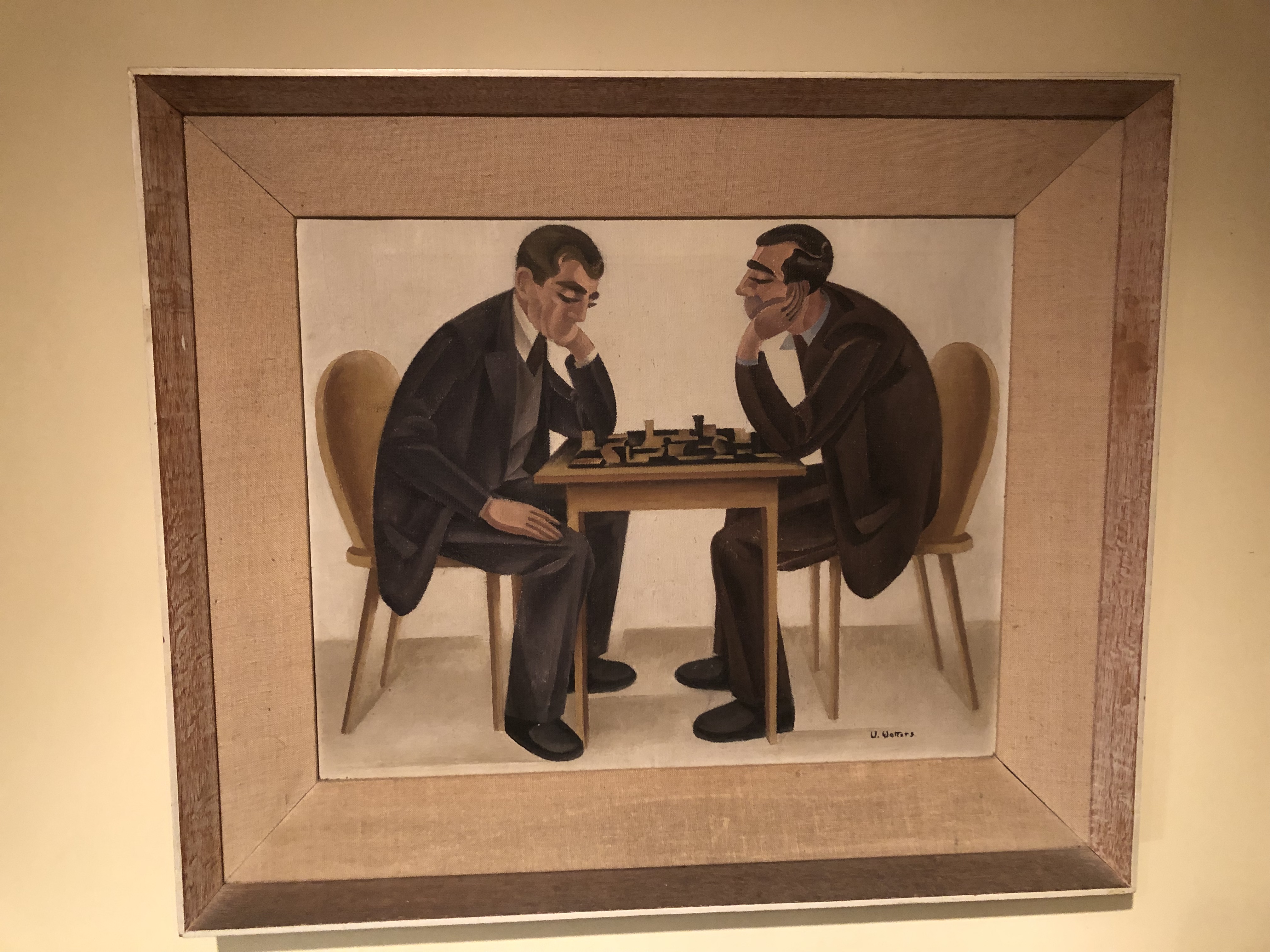 A Game of Chess – Una Watters (1918-1965)